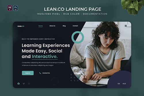 Lean.co | Landing Page