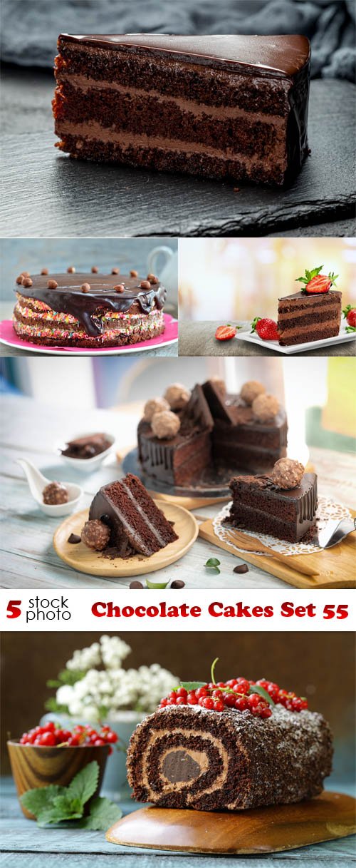 Photos - Chocolate Cakes Set 55
