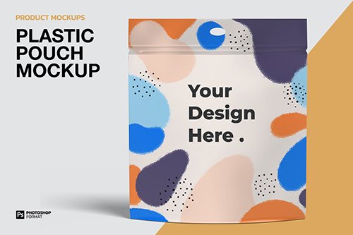 Plastic Pouch Mockup