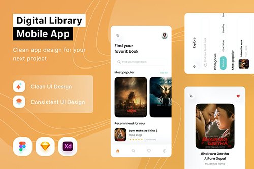 Digital Library Mobile App