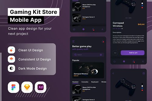 Gaming Kit Store Mobile App