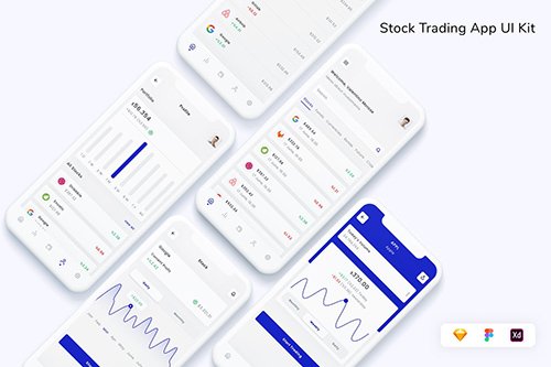 Stock Trading App UI Kit