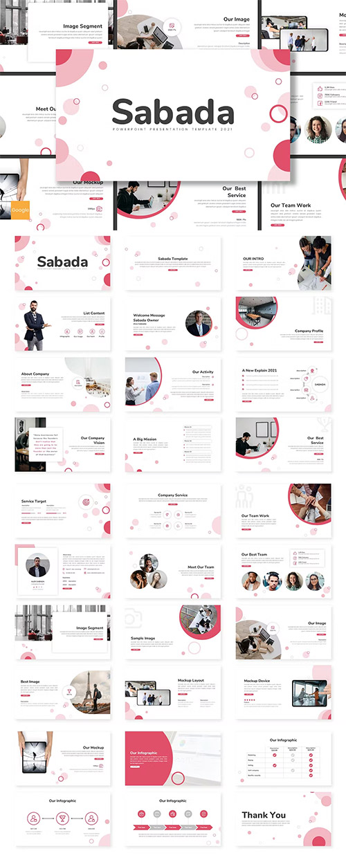 Sabada - Business - Powerpoint, Keynote and Google Slides Template