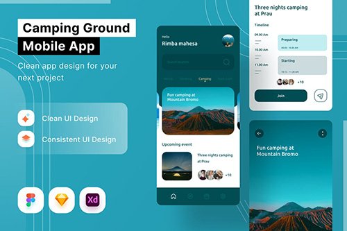 Camping Ground Mobile App