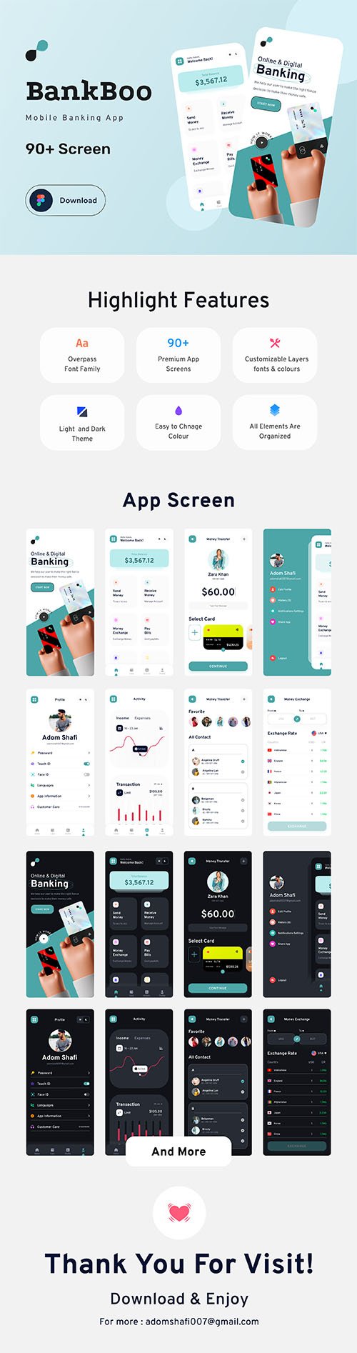 Bankboo Mobile Banding App Kit - UI8