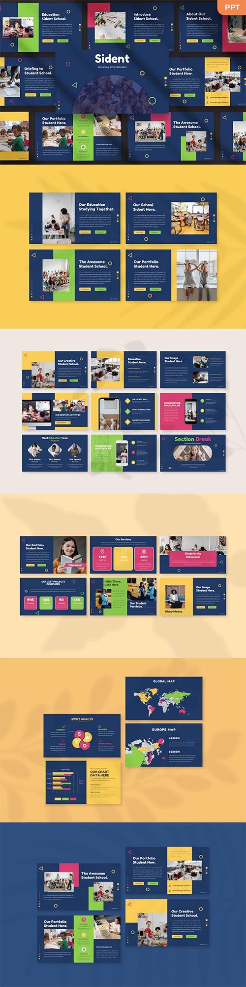 Sident - Kids Powerpoint, Keynote and Google Slides Template