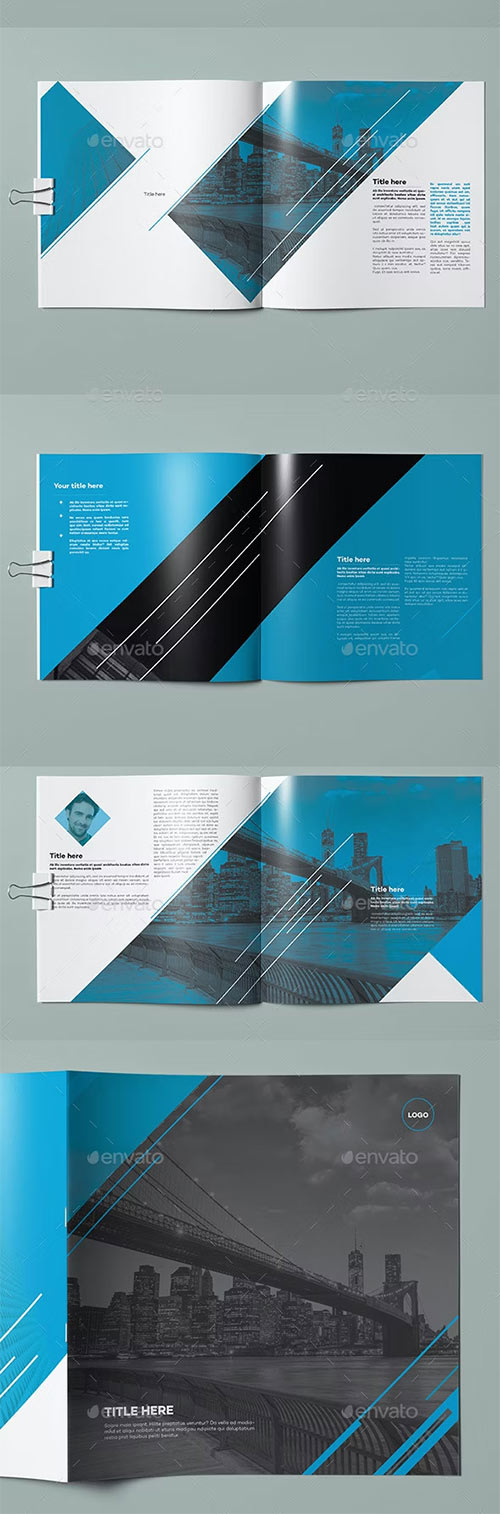 Unicado Business Minimal Brochure / Catalog 15450709