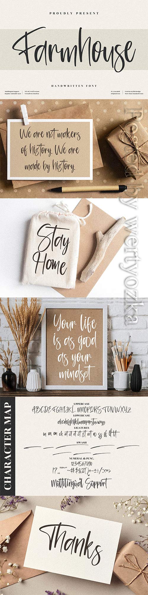 Farmhouse Handwritten Font