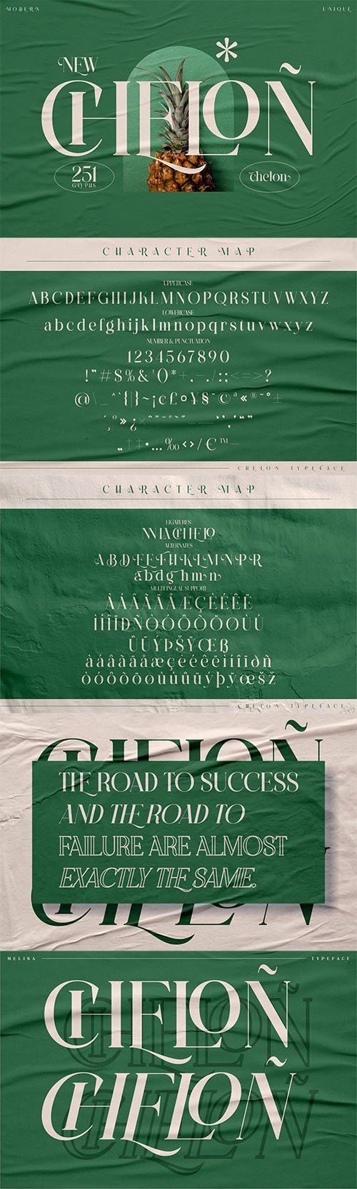 CHELON Classy Serif Font 6274290