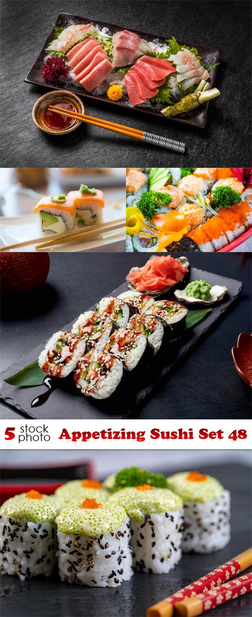 Photos - Appetizing Sushi Set 48