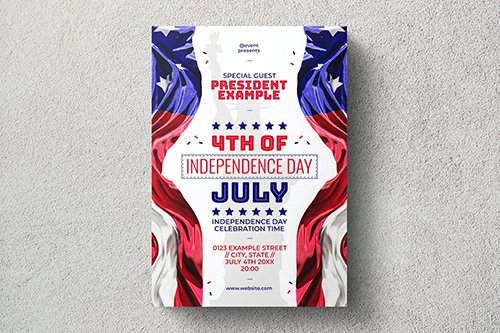 American Independence Day Flyer Template