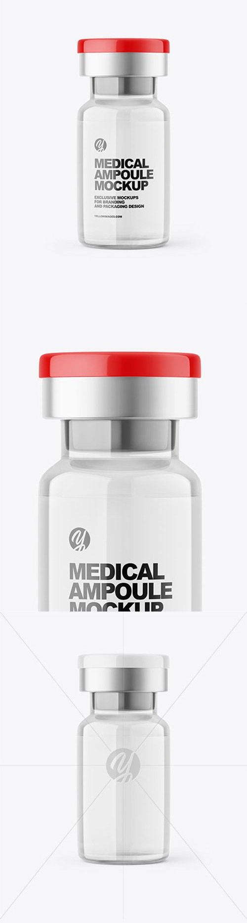 Medical Ampoule Mockup 80634