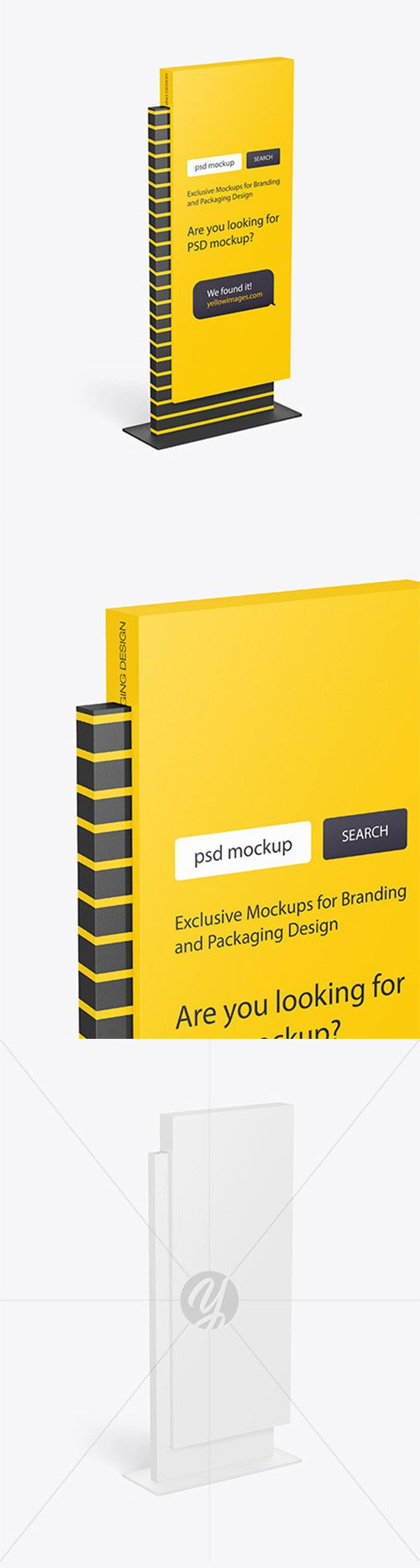 Advertising Stand Mockup 86129