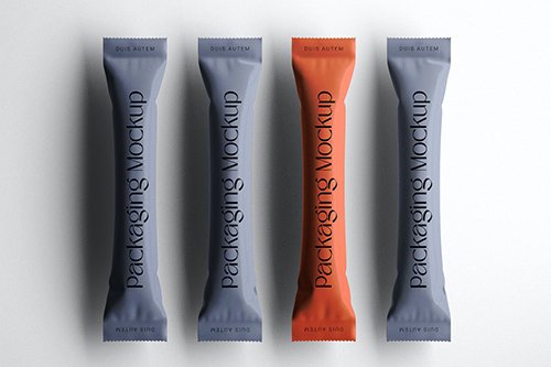 Foil Packaging Mockup