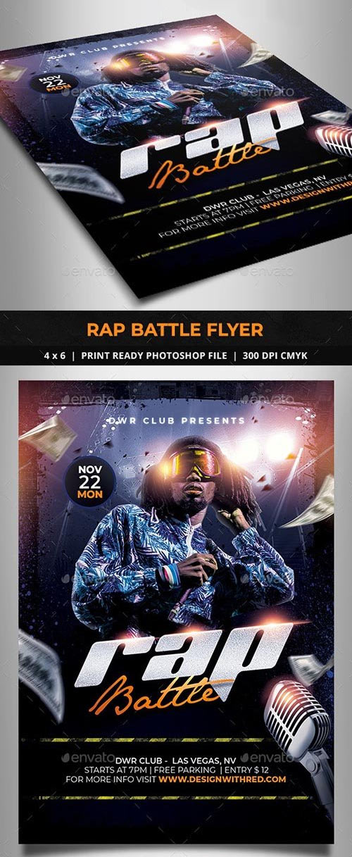 Rap Battle Flyer
