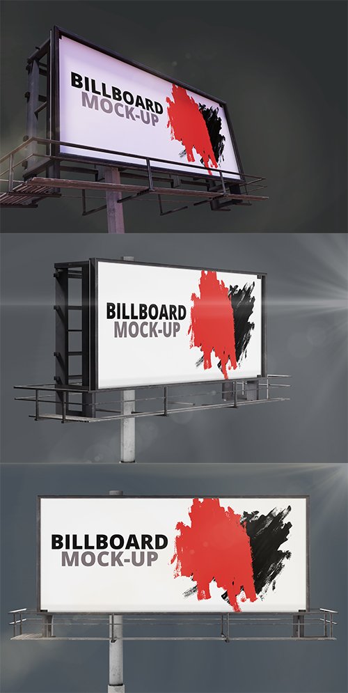 Billboard PSD Mock up Set