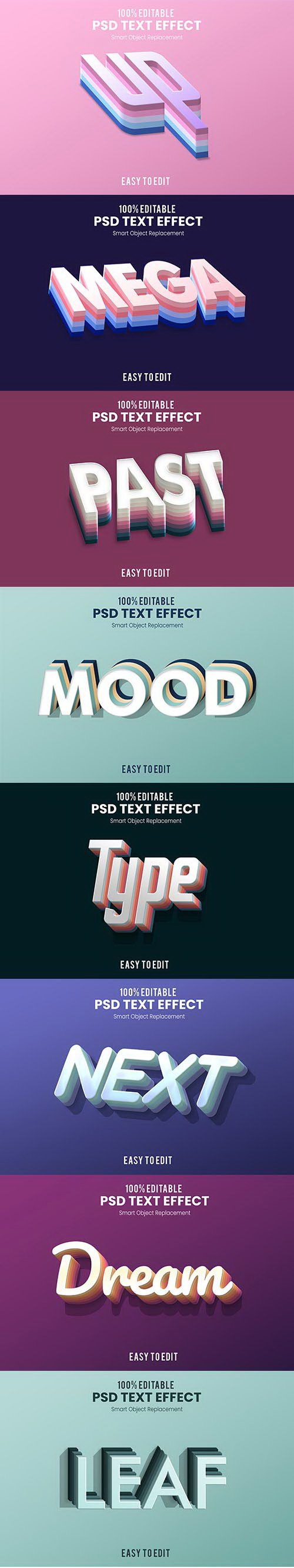 3d text effect