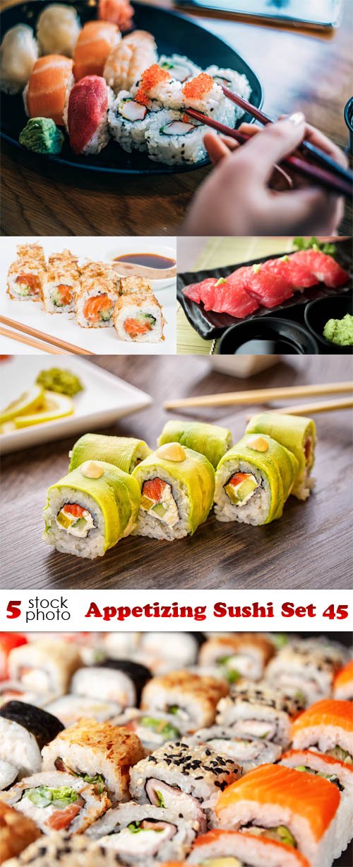 Photos - Appetizing Sushi Set 45