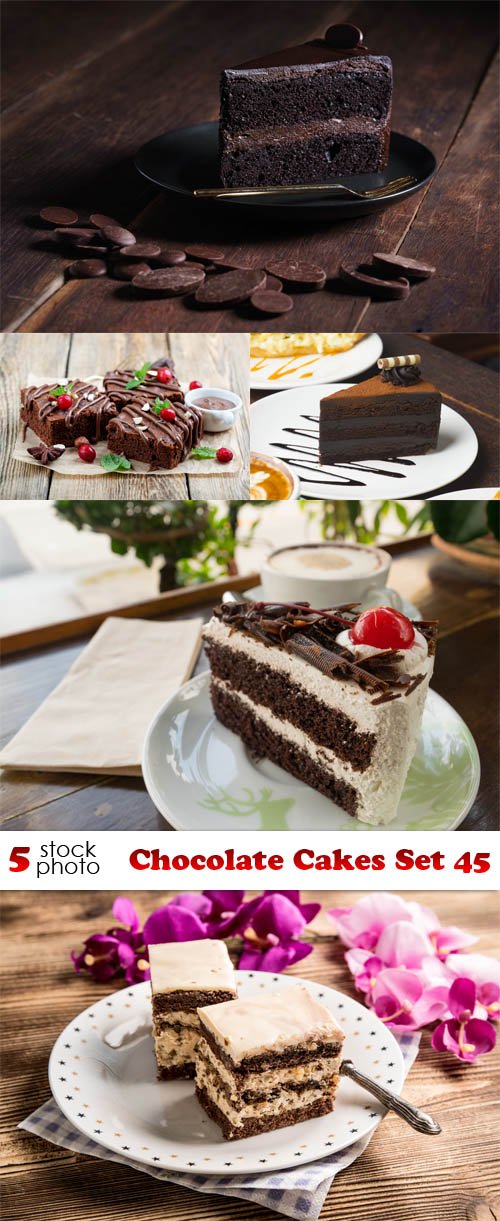 Photos - Chocolate Cakes Set 45