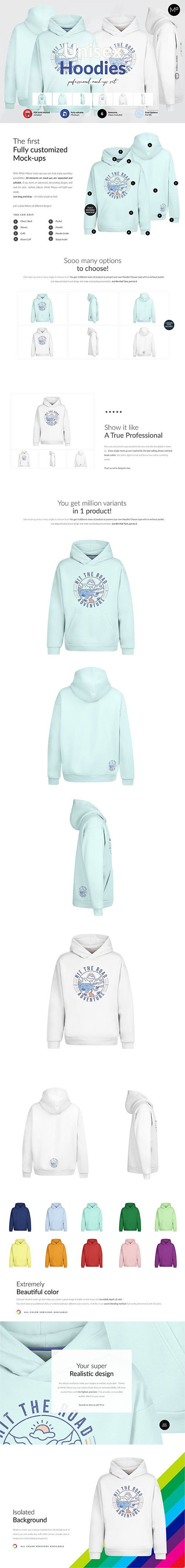 Unisex Hoodies Mock-ups 5947183