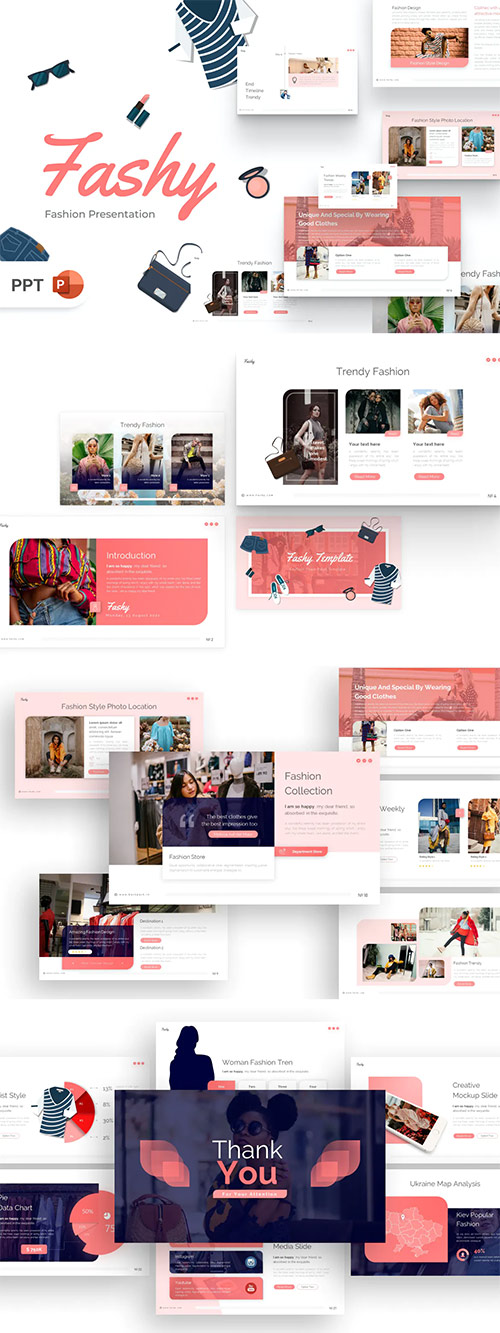 Fashy Fashion PowerPoint Template