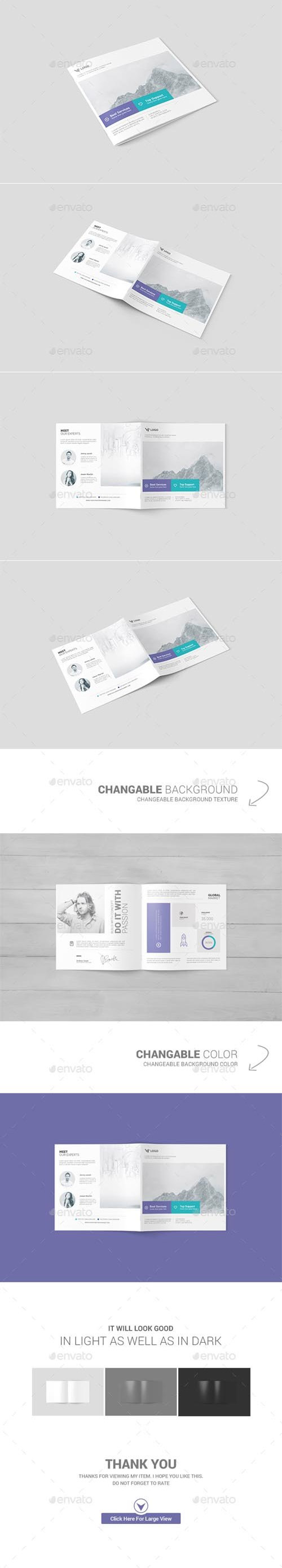 Square Brochure / Catalog Mock-Up 19416453