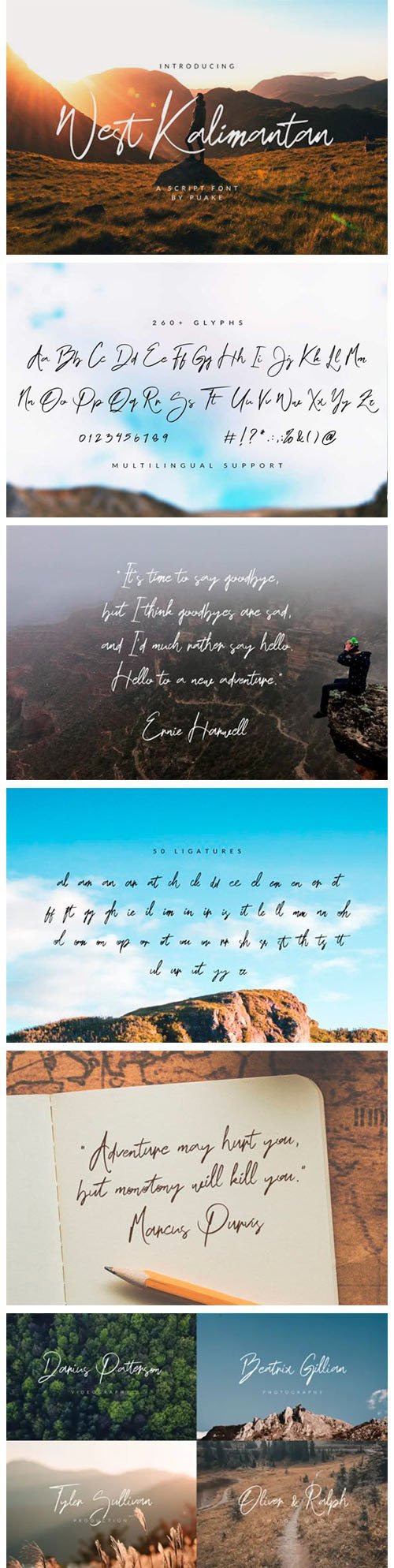 West Kalimantan Script Font