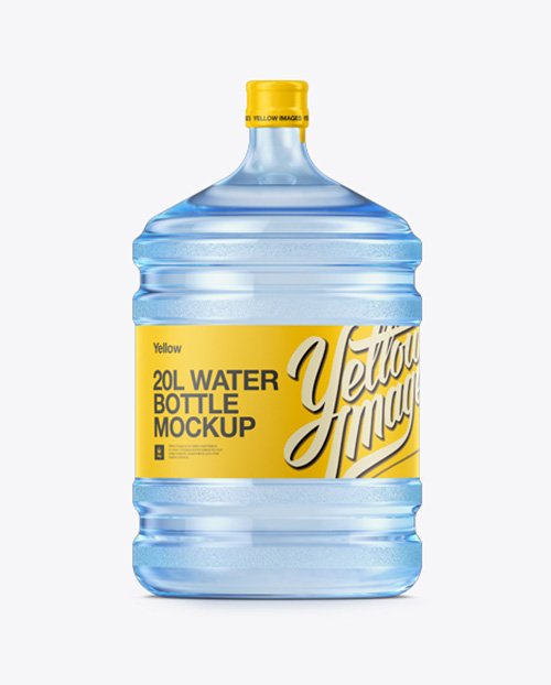 20l Plastic Water Bottle Mockup 12076