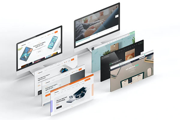 Desktop Screen Mockup 01