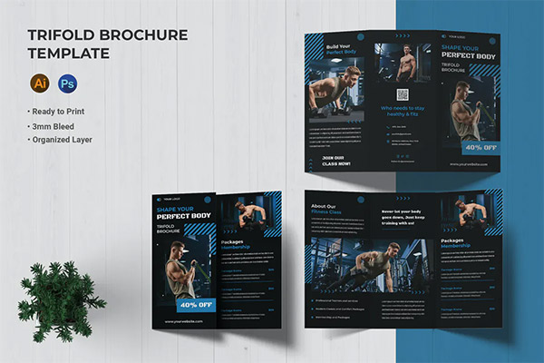 Perfect Body - Trifold Brochure