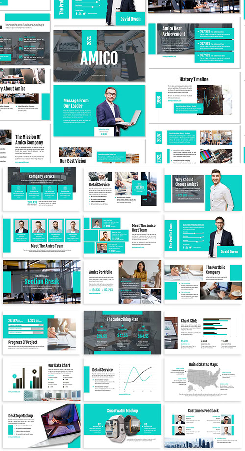 Amico - Business Template Prensentation