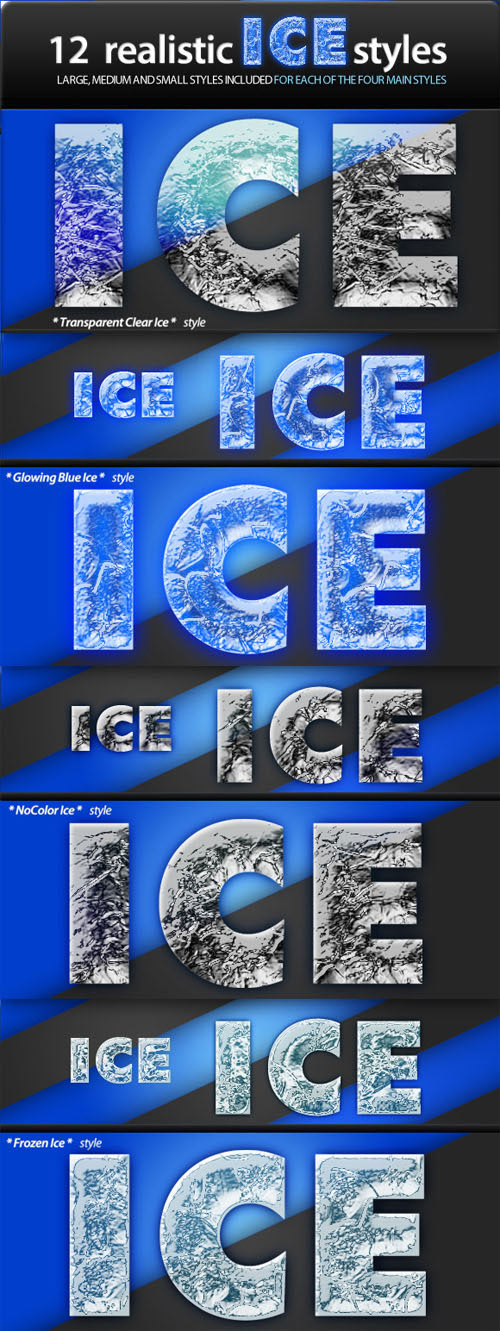 Realistic Ice Styles 4310