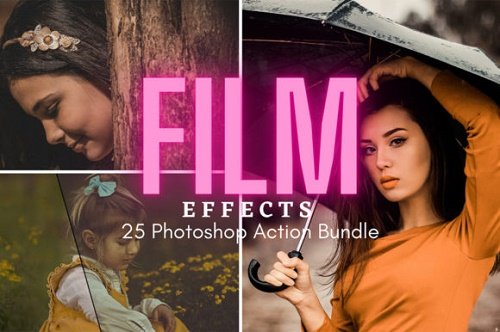 Film Effect 25 + PS Action Bundle