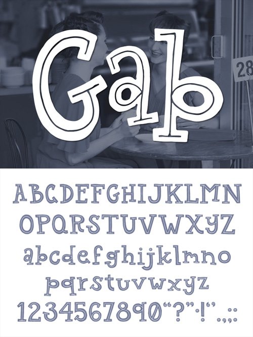 Mini Font - Gab