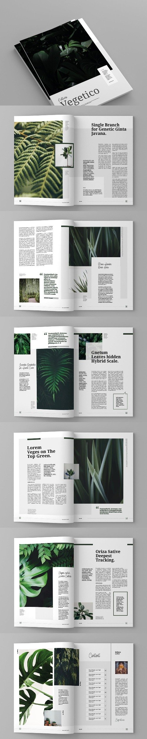Nature Vegetico - Magazine Template