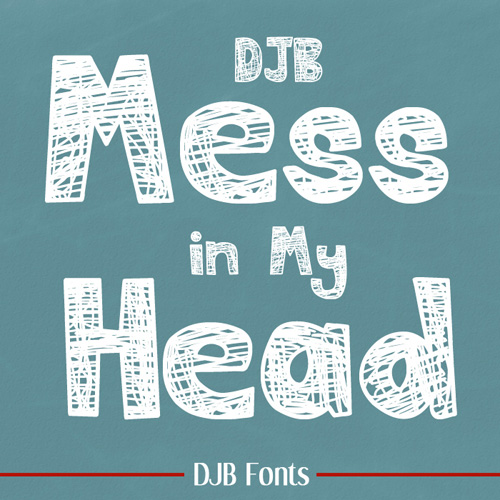 Font - Mess in My Head