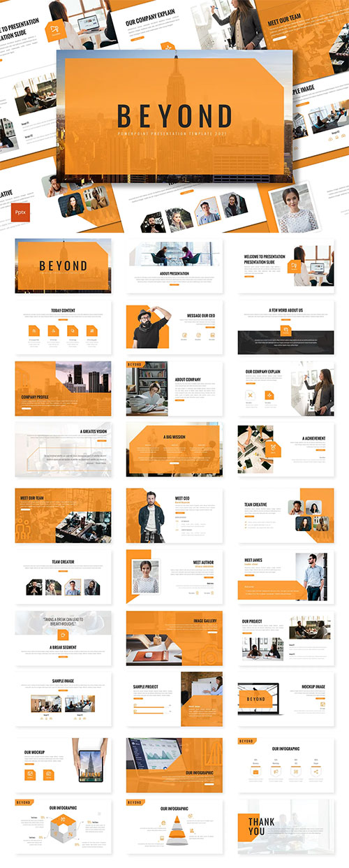 Beyond - Business Powerpoint Template