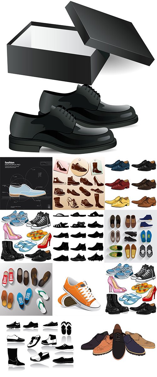 Different Shoes Icons