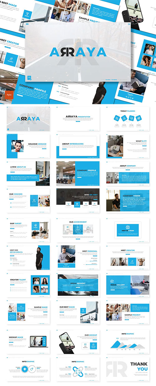 Arraya - Business Powerpoint Template