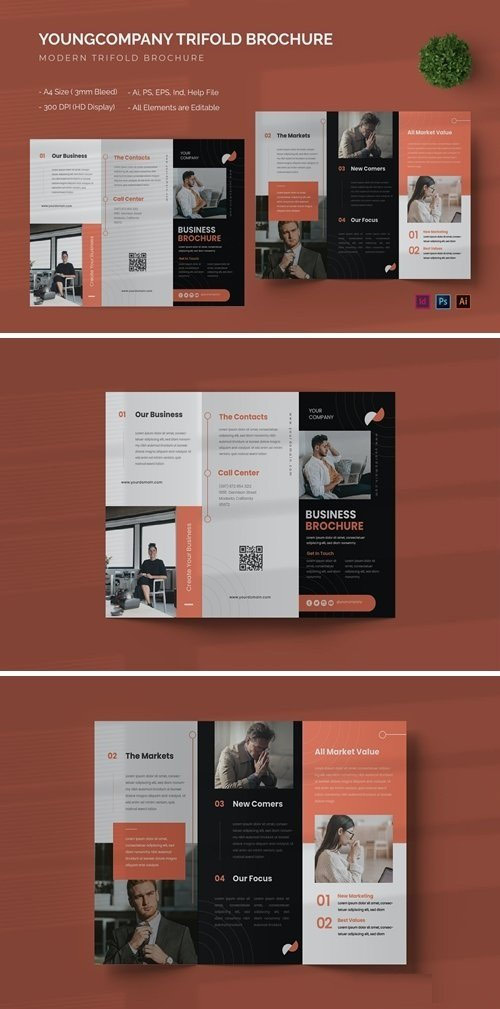 Youngcompany - Trifold Brochure