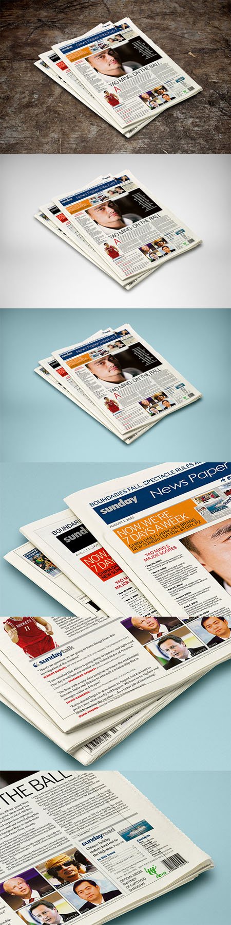 Newspaper Mock-Up 504483