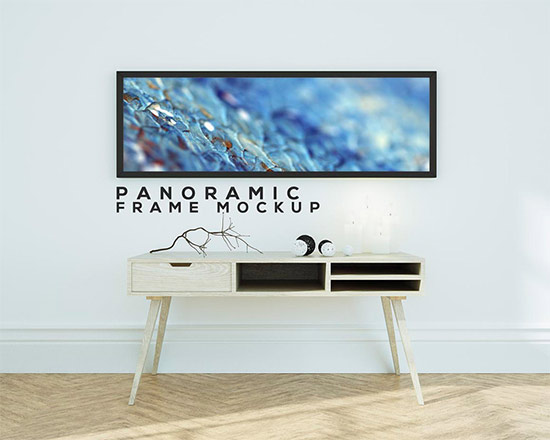 Panoramic Frame Mock-up