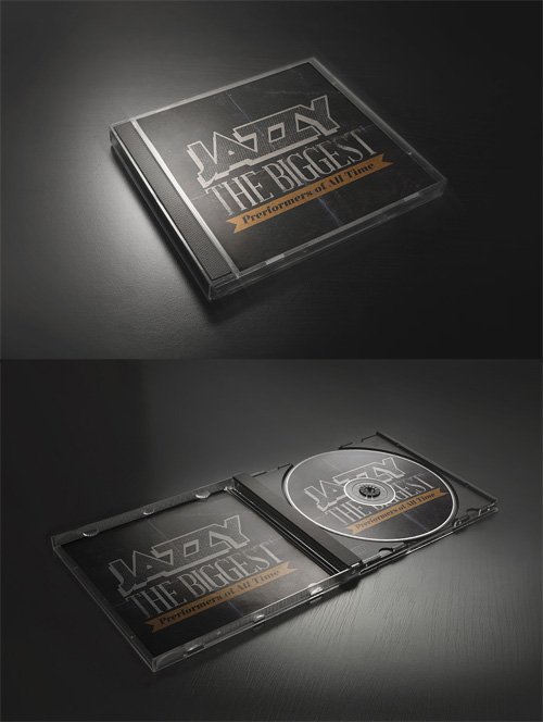 CD Mock-up Template