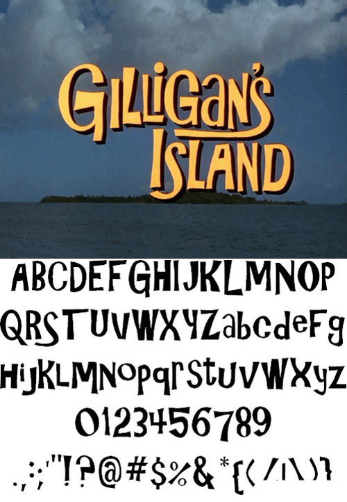 Gilligans Island font