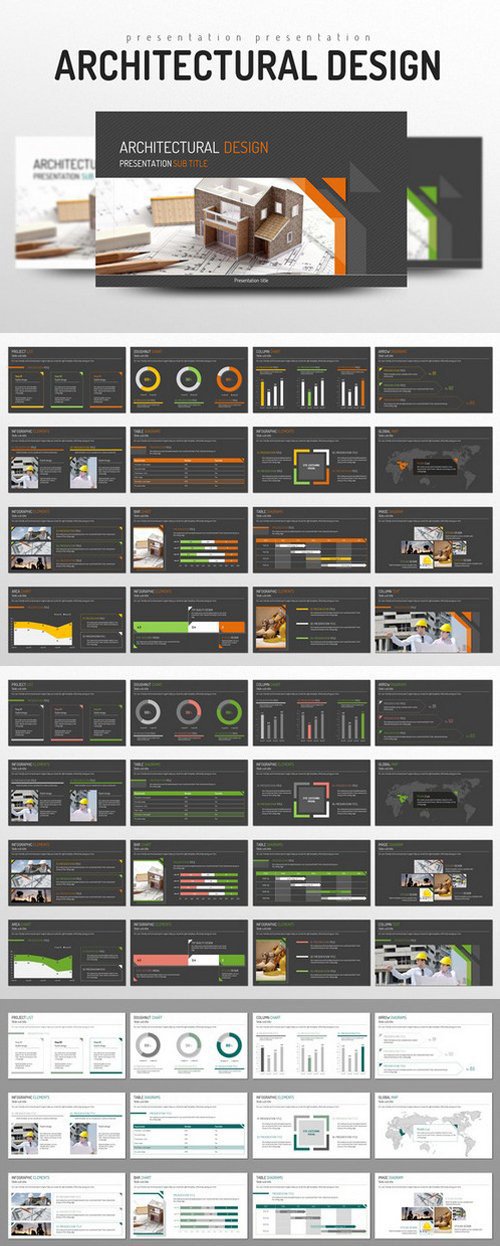 Architectural Design PowerPoint Templates 332873