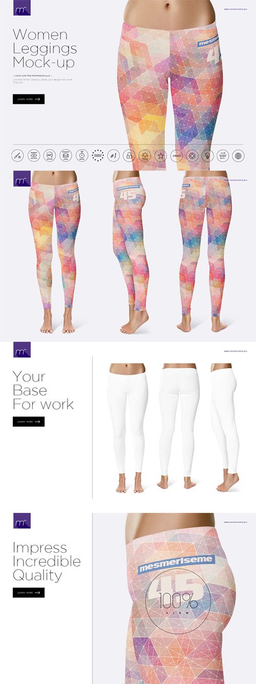 Leggings Mock-up 445990