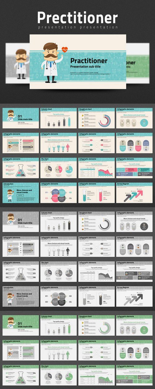 Practitioner PowerPoint Templates 334622