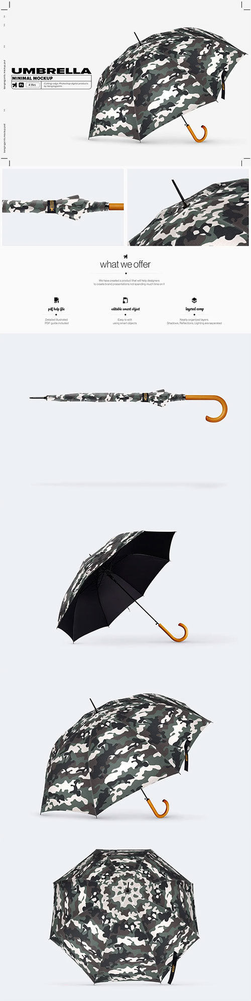 Umbrella Mockup