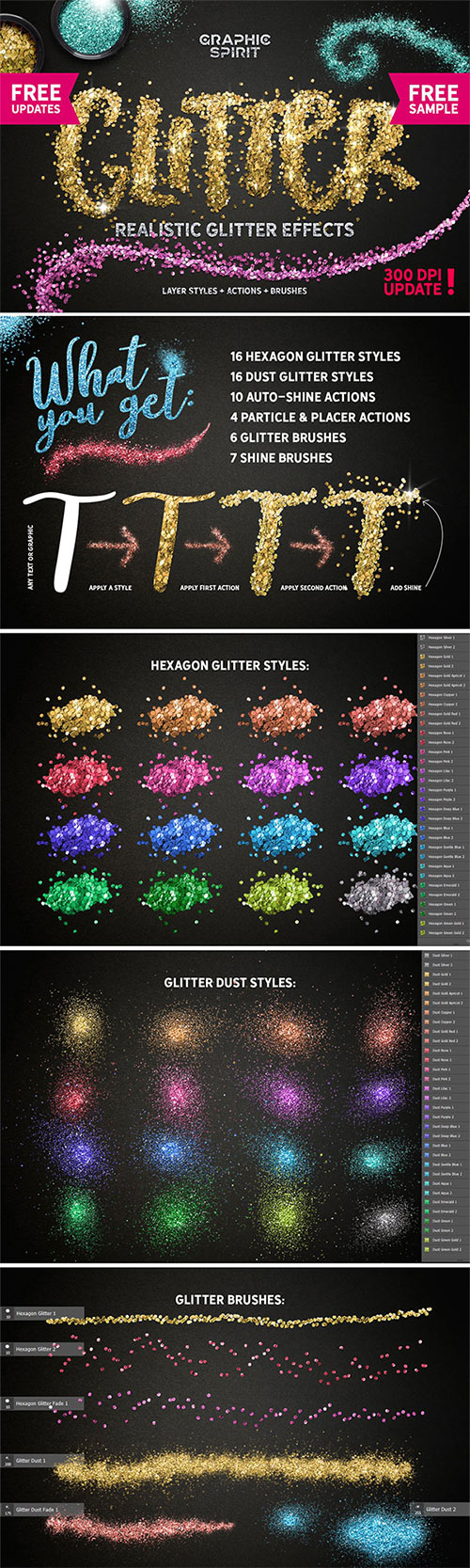 Glitter Effect Photoshop