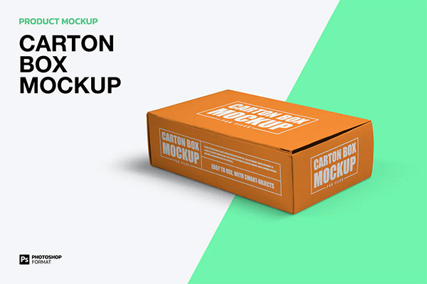 Carton Box - Mockup